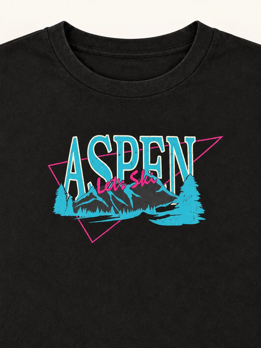 T-shirt ASPEN com estampado · Imagem 2