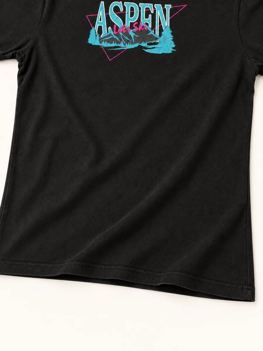 T-shirt ASPEN com estampado · Imagem 4